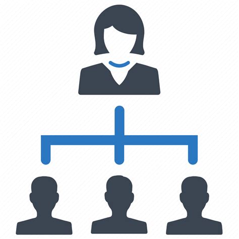 Business Hierarchy Management Icon Download On Iconfinder