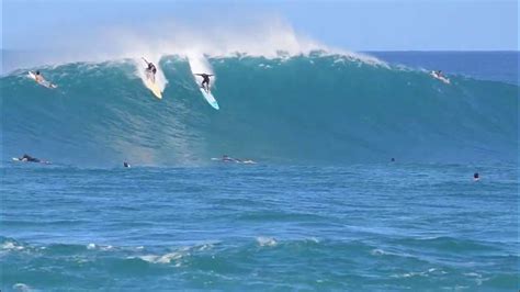 Sunset Beach North Shore Oahu Hawaii Big Wave Surfing Youtube
