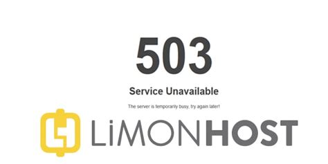 503 Service Unavailable Hatası Nedir Ve Nasıl Çözülür Makaleler