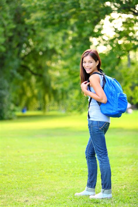 Outdoor Portrait Young Mixed Teen Girl Stock Image Image