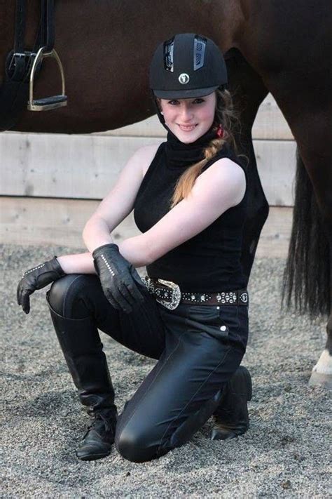 Equestrian Exquisite Leatherstyle Reitoutfits Reitstiefel Reitermode