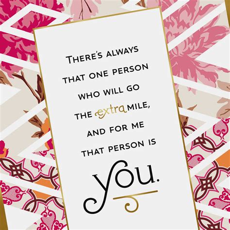 You Go The Extra Mile Thank You Card Greeting Cards Hallmark