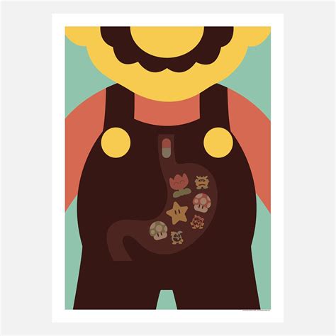 Geeky Minimalist Prints Inspired By Classic Nintendo
