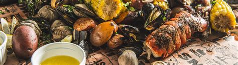 In a large pot combine 4 quarts cold water and 1/3 cup of the coarse salt. New England Clambake Recipe | Traeger Grills | Recipe ...