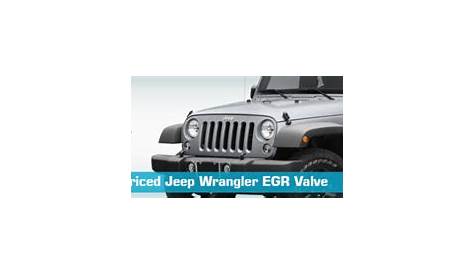 replacing egr valve on 2011 jeep wrangler