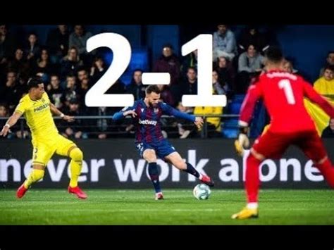 1/2 means in the end of the first half levante will be leading but the match will end villarreal winning. Villarreal Vs Levante 2-1 La Liga 15/02/2020 - YouTube