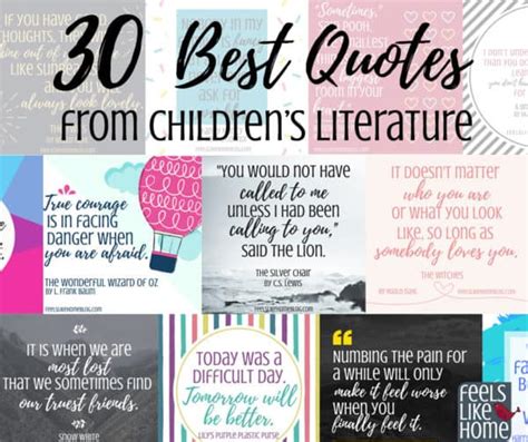 30 Best Quotes From Our Favorite Childrens Books Feels Like Home™