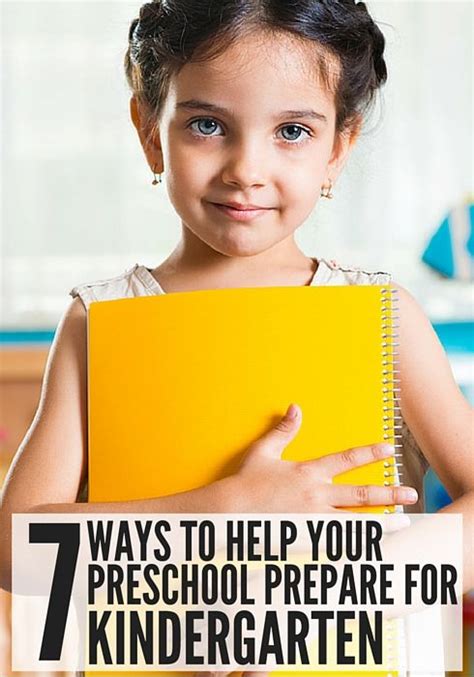 How To Help Your Preschooler Get Ready For Kindergarten Teaching