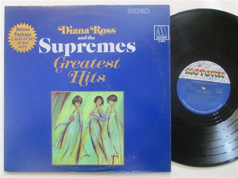 Vinyl Record Lp Diana Ross And The Supremes Greatest Hits Motown Soul