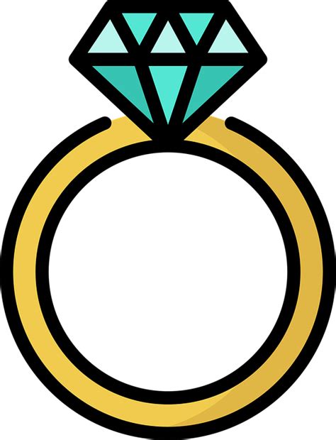 Ring Diamant Schmuck Kostenlose Vektorgrafik Auf Pixabay