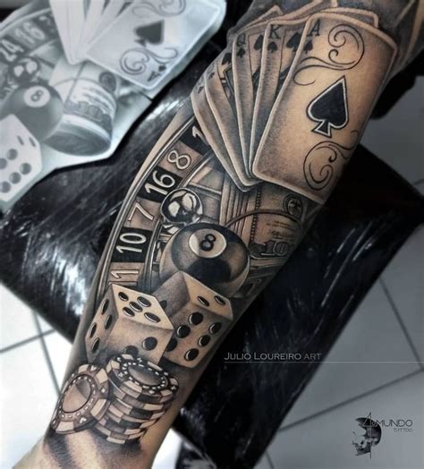 Pin By Douglas Aciole On Cassino Card Tattoo Designs Cool Forearm