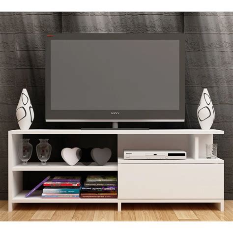 TV pöytä Kalune Design Else Valkoinen lisää iloista tunnelmaa