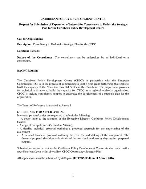 Expression Of Interest Cpdc Strategic Planpdf Docdroid