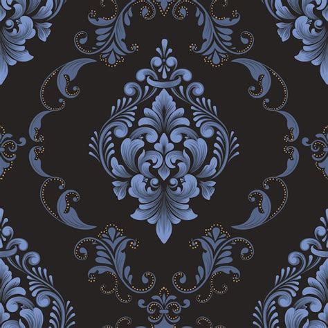 Premium Vector Damask Seamless Pattern Element Classical Luxury Old