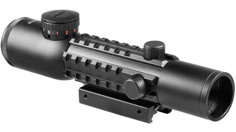 Barska 4x28mm Ir Electro Sight Tactical Rifle Scope Ac11322
