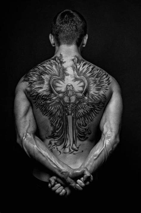 The Coolest Back Tattoos For Men Back Tattoos For Guys Wing Tattoo