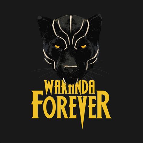 Wakanda forever.the title was unveiled as part of a new. Wakanda Forever - Black Panther - T-Shirt | TeePublic