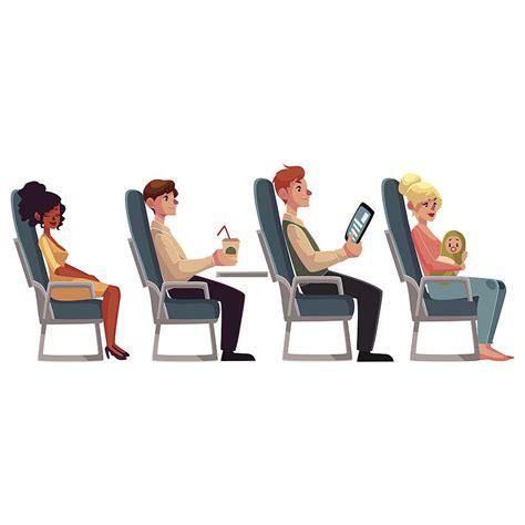 What Irks You Most About Airplane Flights Cartoons Vector Passenger Airplane Seats