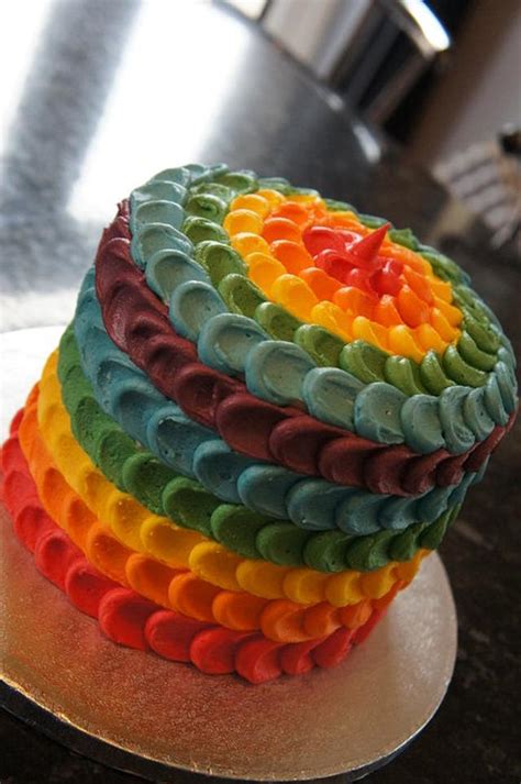 My First Rainbow Cake Cake By Victoriousoccasions