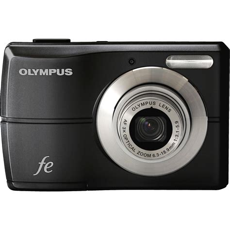 Olympus FE-26 Digital Camera (Black) 227095 B&H Photo Video