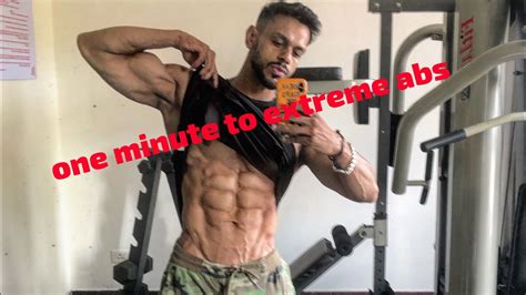 1 Minute To Extreme Abs Workout Youtube