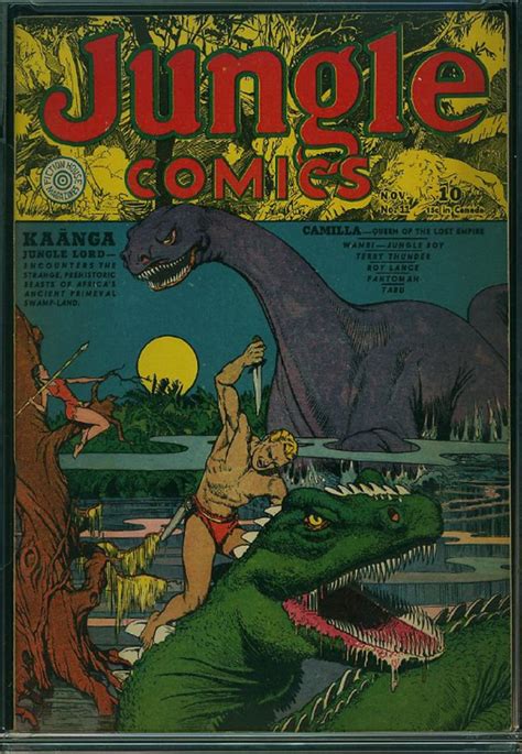 Jungle Comics 11~nov 1940~dan Zolnerowich Ca Golden Age Comics