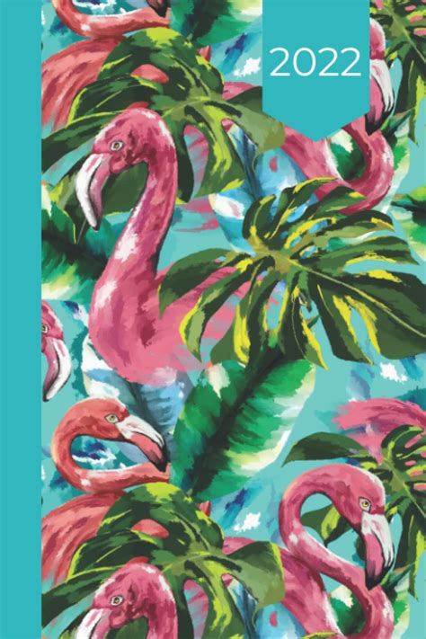 Buy 2022 Service Planner Tropical Flamingo Leaves Monthly Weekly Agenda For Jehovahs Witness
