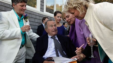 Former President George Hw Bush Witness At Maine Same Sex Wedding