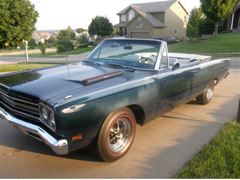 4 Speed Jamaica Blue 1969 Plymouth Road Runner Convertible On Ebay