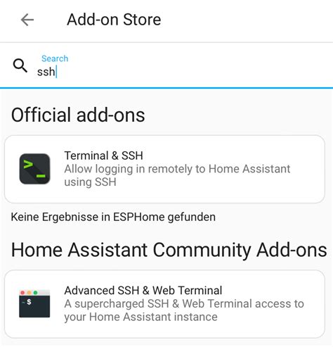 Ssh Zugriff Einrichten Smart Home Assistant