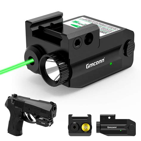 Buy Gmconn Pistol Green Red Laser Light Combot 350 Lm Flashlight With