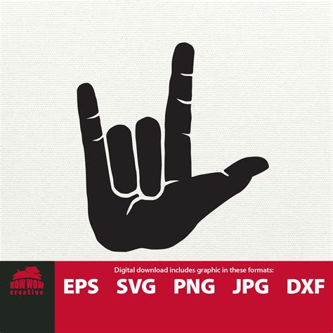 Free Free 212 I Love You Asl Svg SVG PNG EPS DXF File