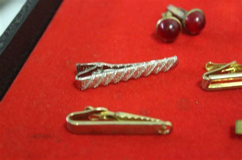 Vintage Tie Pins And Cuff Links Lot Ebay
