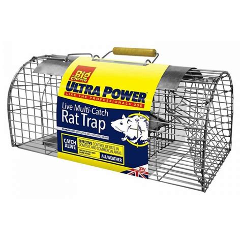 The Big Cheese Ultra Power Live Multi Catch Rat Trap