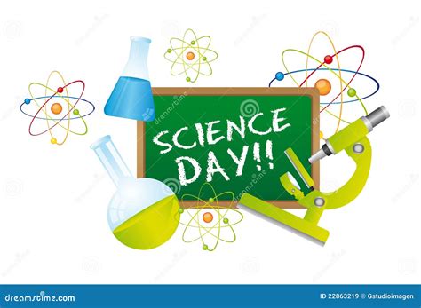 Science Day Stock Vector Illustration Of Care Classroom 22863219