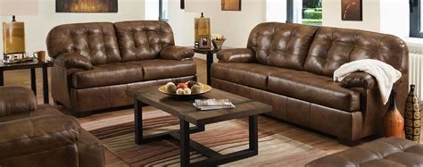 Lane 2037 Soft Touch Chaps Leather Sofa And Chair 14