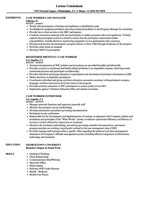 Simple, attractive and professional layout. Caseworker Job Description For Resume | | Mt Home Arts