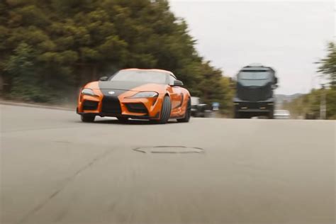 Watch Han Drive Toyota Gr Supra In Fast And Furious 9 Carbuzz