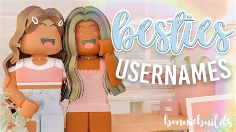 Matching Usernames For Best Friends Roblox Aesthetic Girl Outfits My