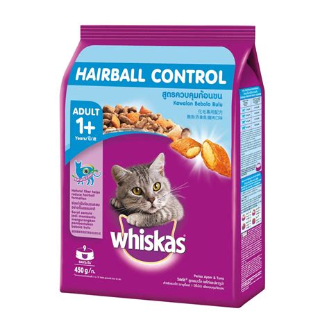 Maybe you would like to learn more about one of these? Whiskas Chicken & Tuna Dry Pockets Cat Food for Hairball ...