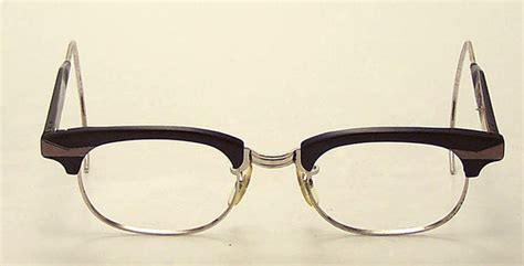 Vintage 1950s Eyeglasses Mens Aluminum Eye Glasses 55358650
