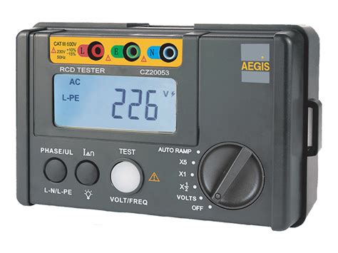 Pat Testers Rcd Tester