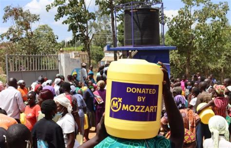 Mozzart Provides Clean Water To The People Of Lurambi In Kakamega The