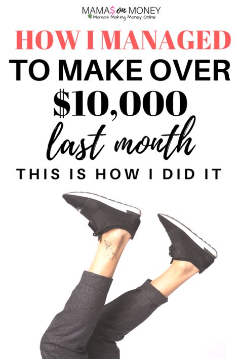 How I Made 10000 Last Month On My Blog Blogging For Beginners