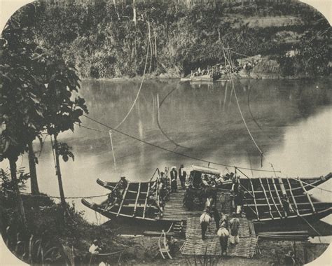 Indonesia Zaman Doeloe Menyeberangi Sungai Citarum Ketika Belum Ada