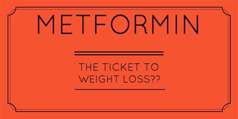 Metformin And Weight Loss Benefits Of Metformin