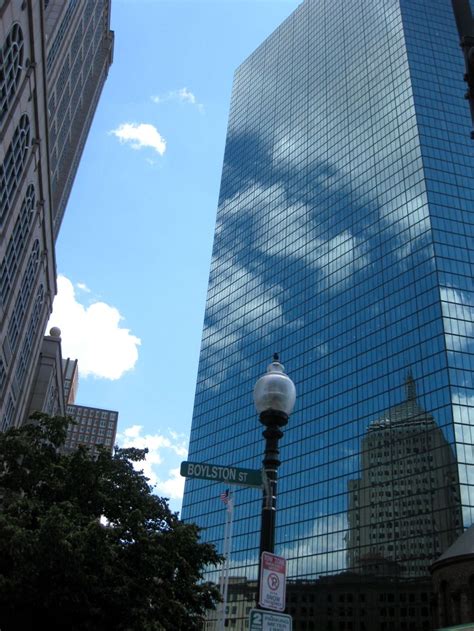 Skyscraper Reflection In Boston Taken By Stephanie Hensley On
