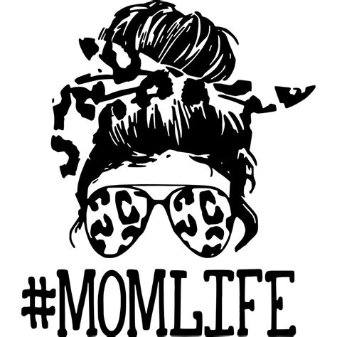 Mom Life Digital Download svg png eps jpeg For Cricut | Etsy
