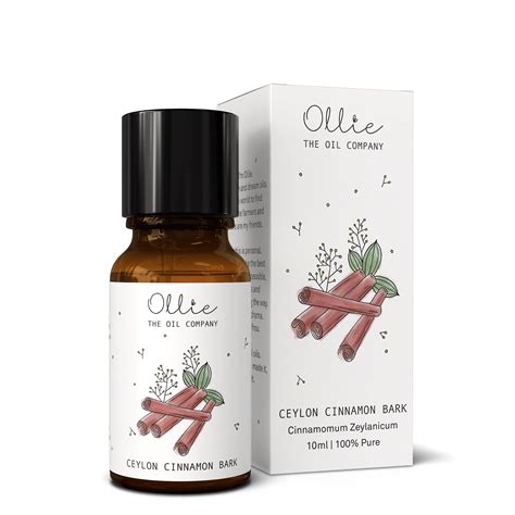 Ollies Pure And Organic Ceylon Cinnamon Bark Essential Oil