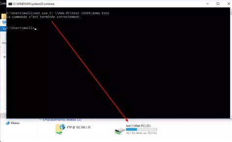 Net Use Sur Windows Partage Et Lecteur Réseau